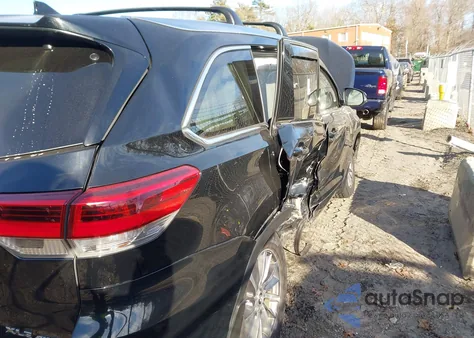 2018 Toyota Highlander Xle from USA, damaged, VIN 5TDJZRFH1JS554996